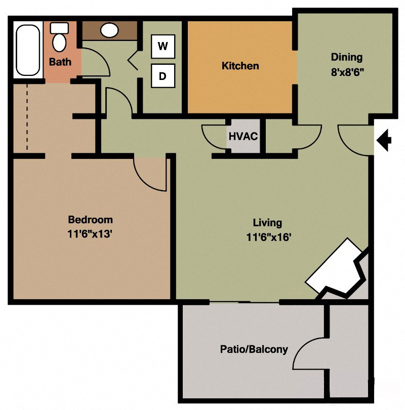 224 Royal Pines Drive 1-2 Beds Apartment for Rent - Photo Gallery 36