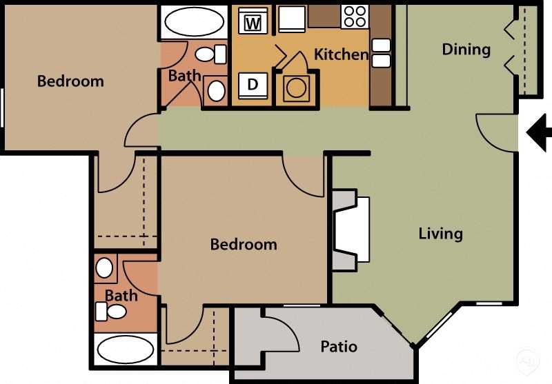2 Bedroom Standard