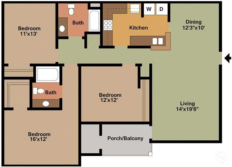 Three Bedroom