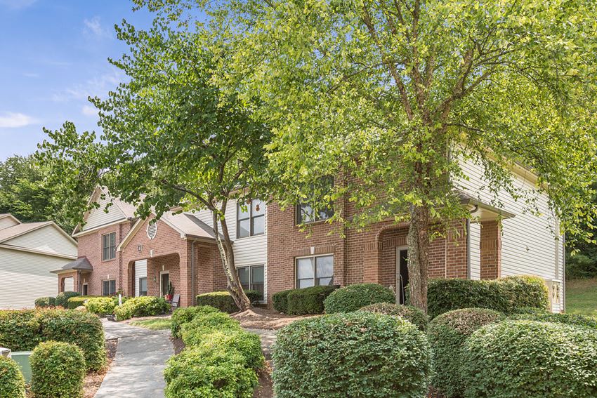 our apartments offer a walkway to the apartments for rent