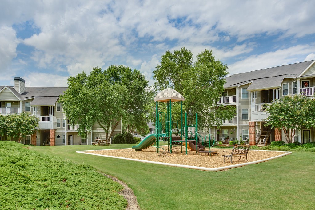 our apartments are equipped with a playground for children