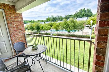 Mountain View Apartment Homes, Tuscaloosa, AL, Private Balcony