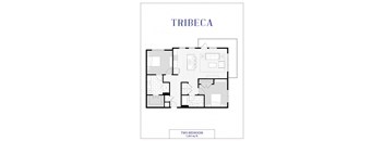 Avenue Madison Two Bedroom Two Bathroom Tribeca Floor Plan