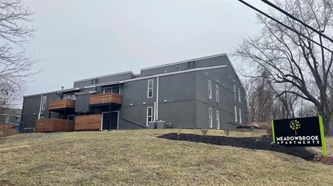 an apartment building