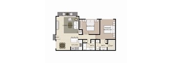 Dogwood Floorplan at the Aspens Riverside, Riverside, California.