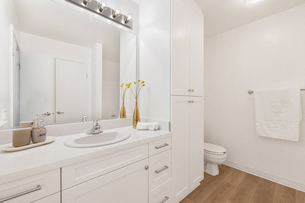 Bathroom at The Aspens Fairhaven, California, 92705