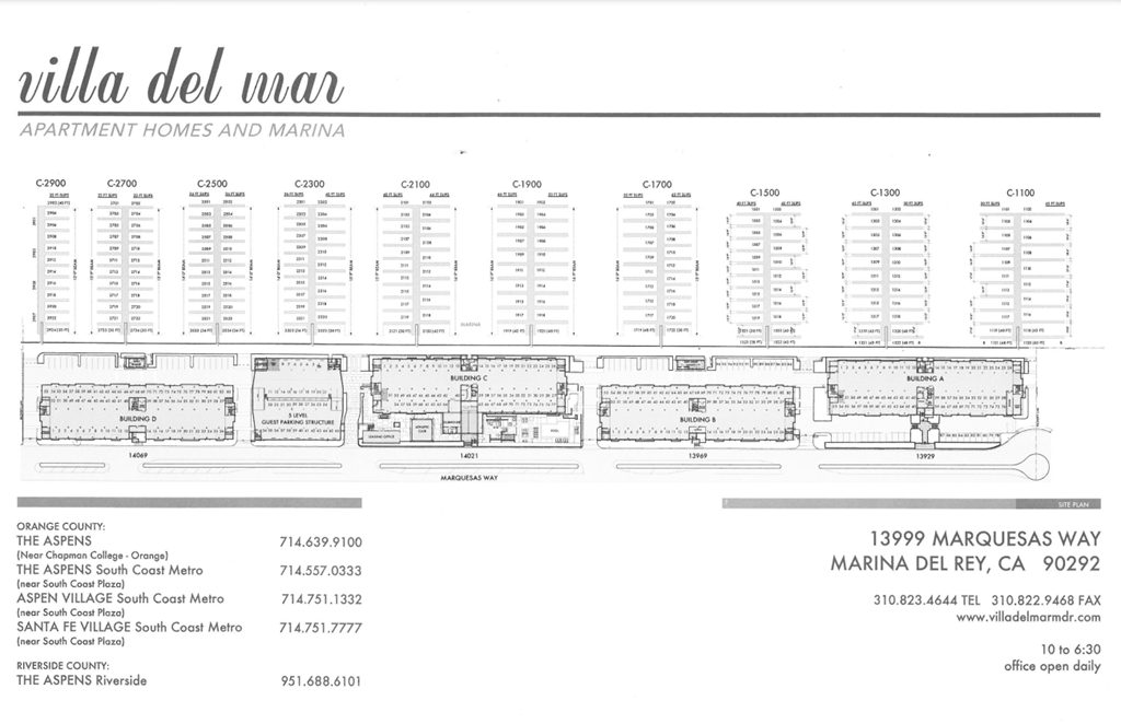 Villa Del Mar Apartment Homes And Marina