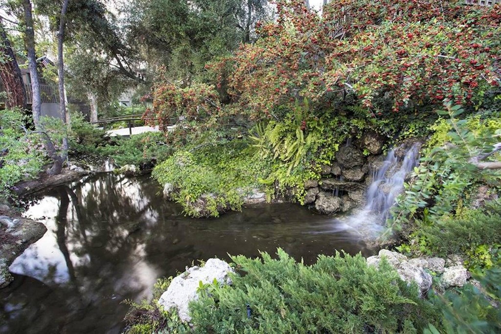 Garden Area at The Aspens Fairhaven, Santa Ana, 92705