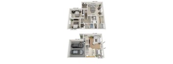 3 Bed 2.5 Bath - Small