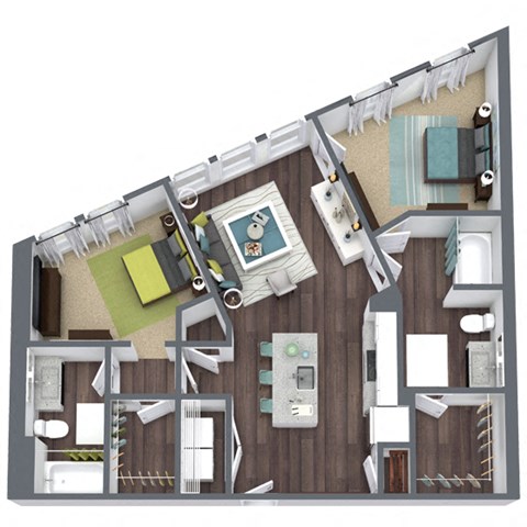 2 bed 2 bath at Smith and Porter, Georgia