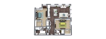 2 bed 2 bath I at Smith and Porter, Georgia