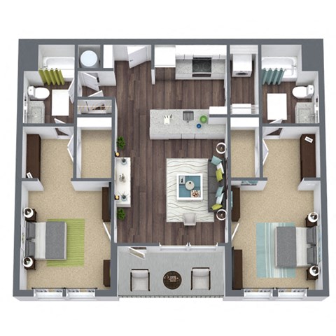 2 bed 2 bath H at Smith and Porter, Atlanta