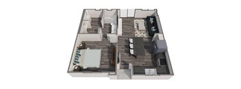 1 bed 1 bath at Baseline on 16, Phoenix, AZ, 85042
