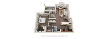 1 bed 1 bath D at Heatherstone, Dallas, 75287