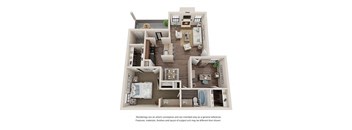 2 bed 2 bath at Heatherstone, Dallas, Texas