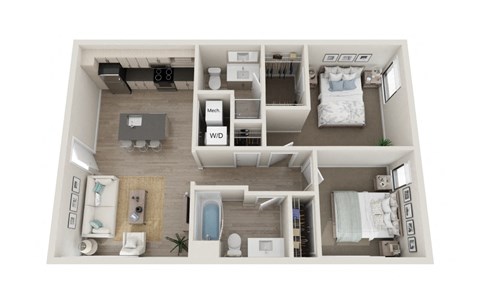 2 bed 2 bath at Marcato, Missouri