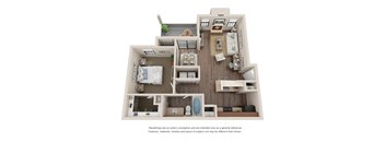 1 bed 1 bath F at Heatherstone, Dallas, TX