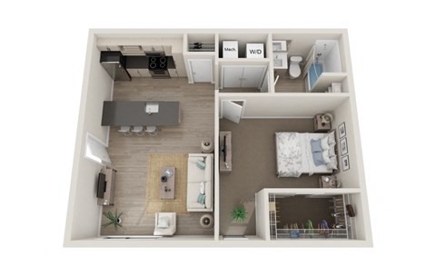1 bed 1 bath H at Marcato, Kansas City, MO