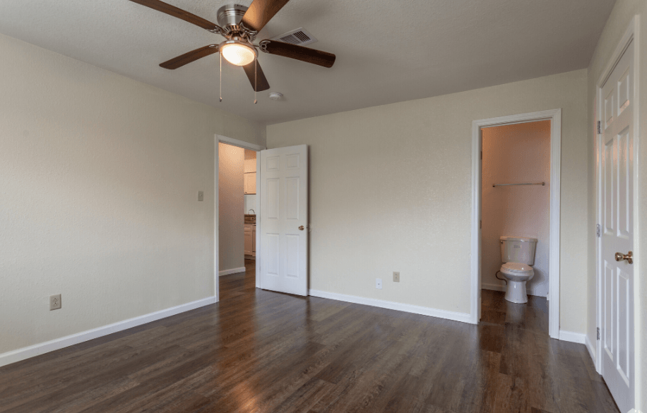 Ceiling Fan at Castlewood Apartments, Clute, Texas