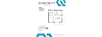 a floor plan of a small house with a bathroom and a bedroom