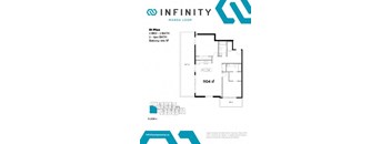 floor plan of the first floor of an apartment with roommates