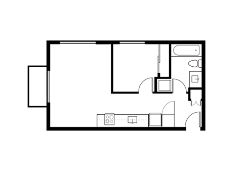 513 1st Avenue North Studio-2 Beds Apartment for Rent - Photo Gallery 33