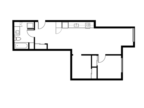 513 1st Avenue North Studio-2 Beds Apartment for Rent - Photo Gallery 37