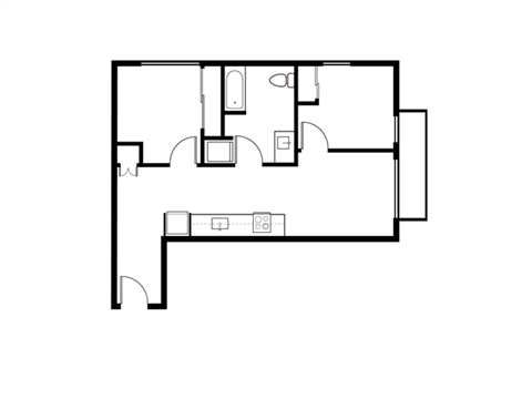 513 1st Avenue North Studio-2 Beds Apartment for Rent - Photo Gallery 51