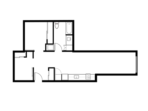 513 1st Avenue North Studio-2 Beds Apartment for Rent - Photo Gallery 57