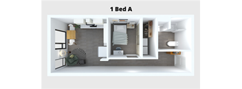 1 Bed A