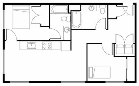 1208 Pine Street Studio-2 Beds Apartment for Rent - Photo Gallery 37