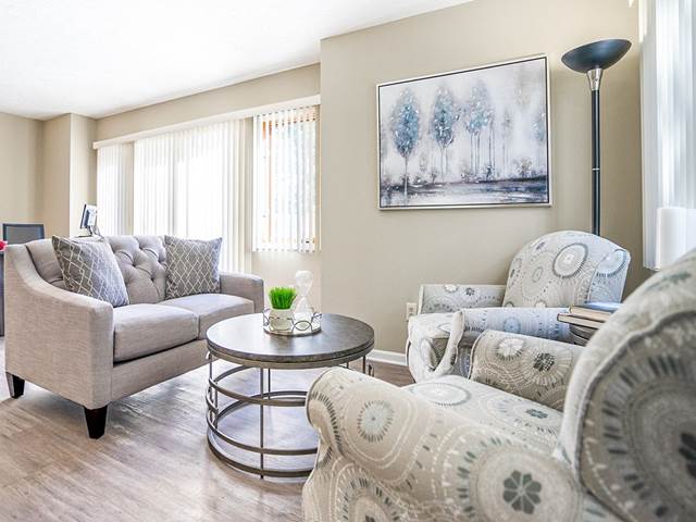 1-bedroom townhome at Corn Hill Townhouses & Apartments in Rochester, NY