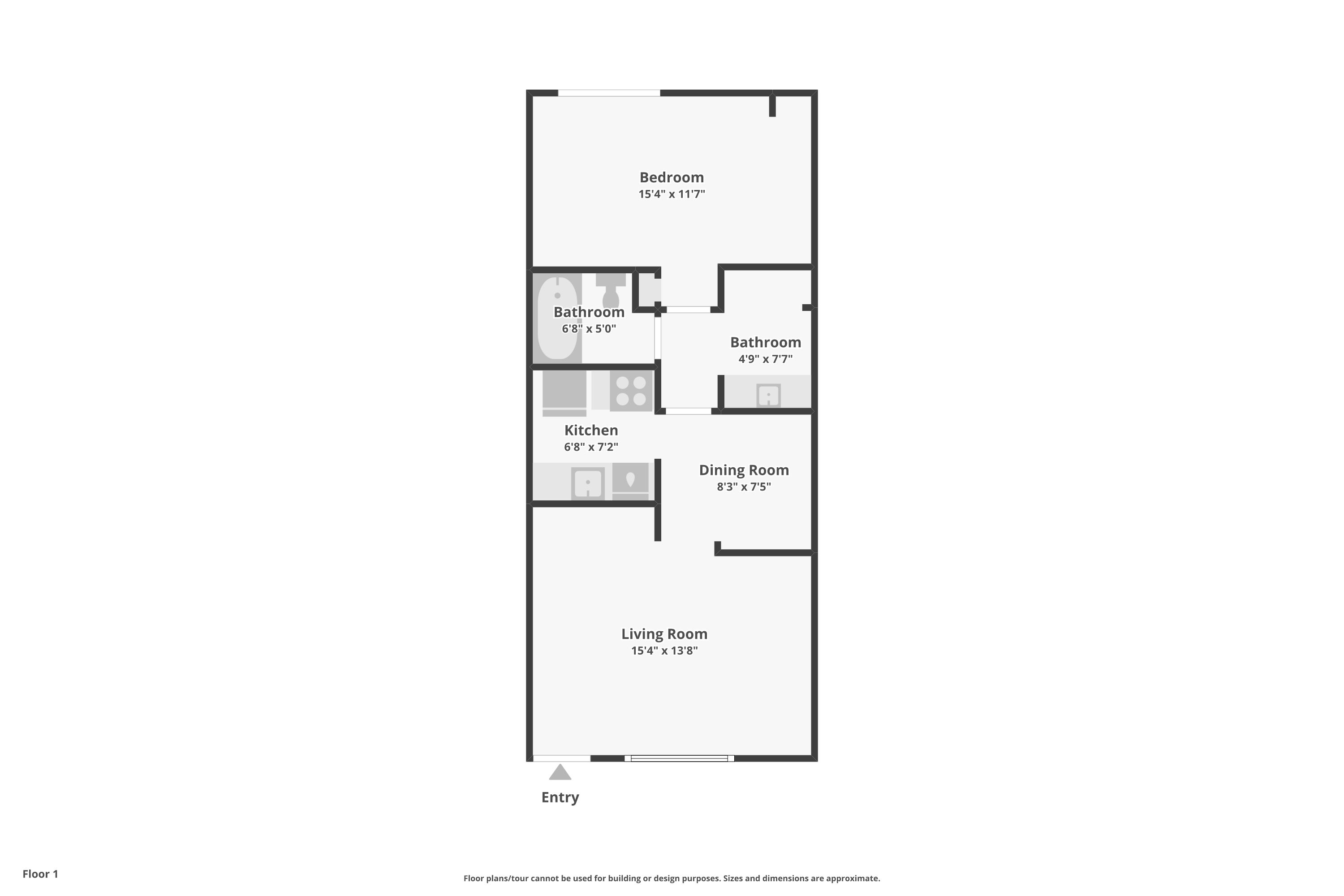 One Bedroom Apartment at Alta Vista Village