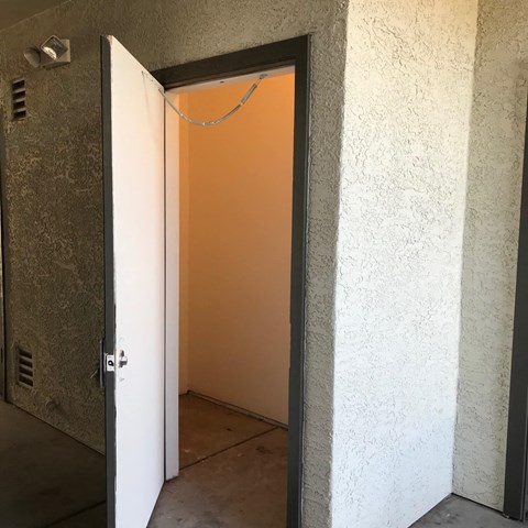 Door way at Mission Vista Apartments at Tucson. AZ