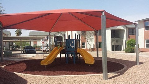 Playground at Mission Vista Apartments in Tucson, AZ