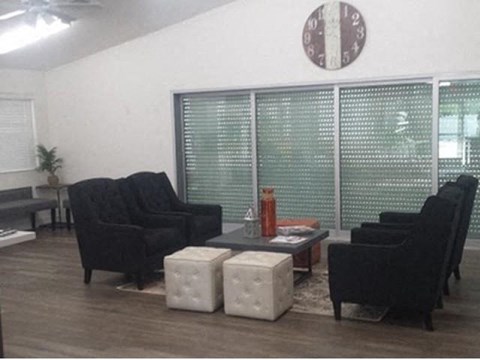 Living room at Mission Vista Apartments in Tucson, AZ