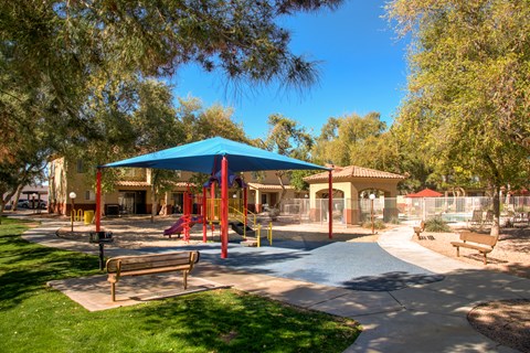 Steeple Chase Apartments in Peoria, AZ, LIHTC community, Playground