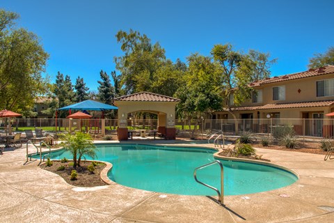 Steeple Chase Apartments in Peoria, AZ, LIHTC community, Pool