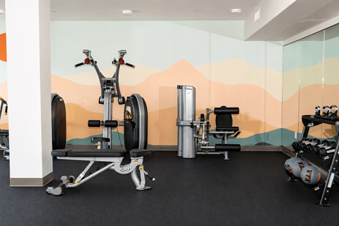 Senior Apartments with a Gym at The Glendale Apartments in Northwest Phoenix, AZ
