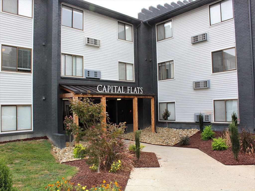 Exterior View at Capital Flats & Magnolia Square Apartments, Raleigh, 27601