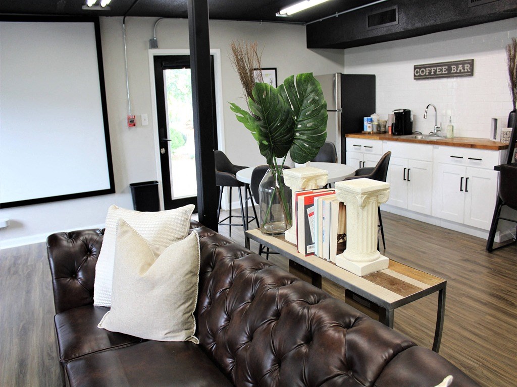 Living And Kitchen at Capital Flats & Magnolia Square Apartments, North Carolina, 27601