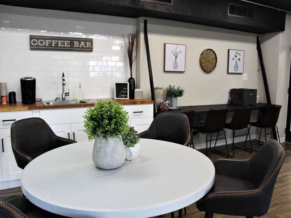 Coffee Bar at Capital Flats & Magnolia Square Apartments, Raleigh, 27601