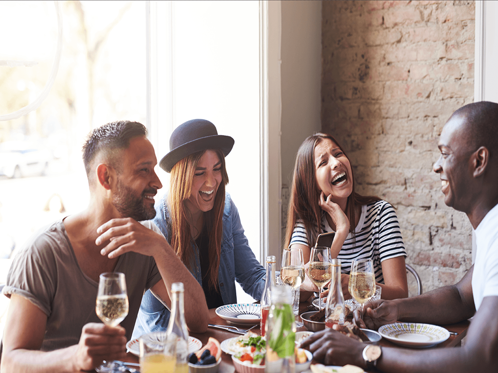 Group Of Friends at Capital Flats & Magnolia Square Apartments, Raleigh