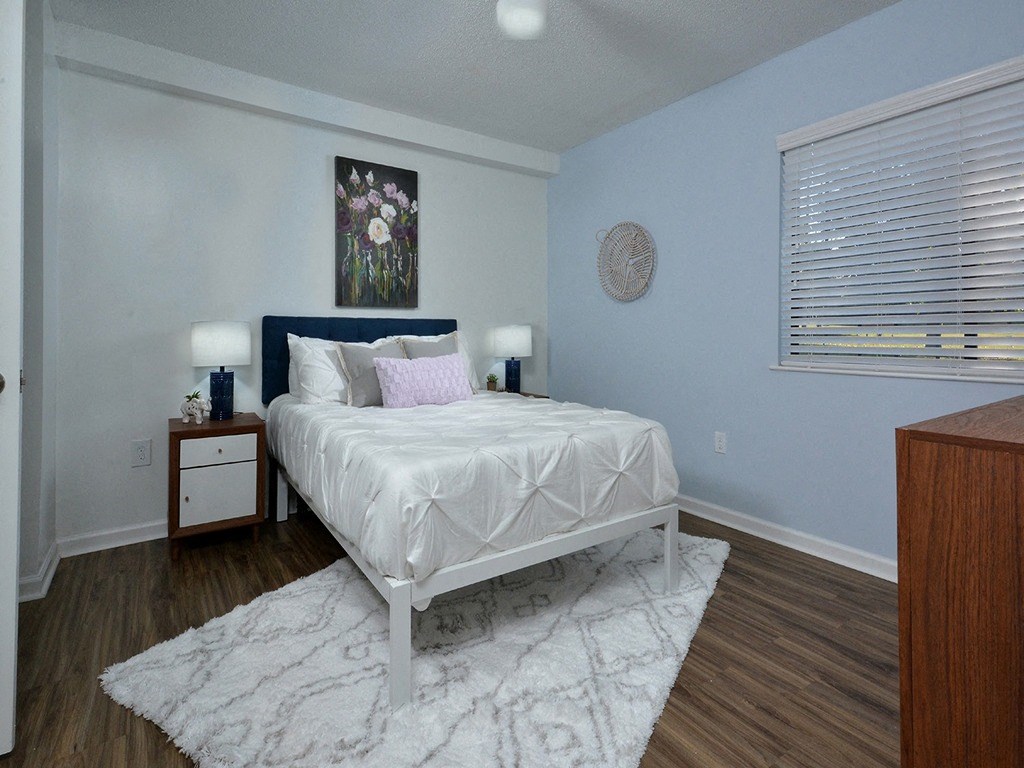 Master Bedroom at Capital Flats & Magnolia Square Apartments, Raleigh, North Carolina