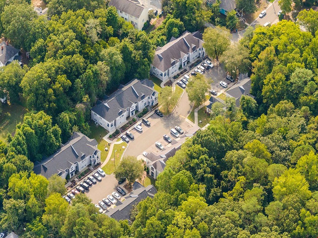 Aerial View Aerial View at Willow Bend Apartments, Durham, NC, 27707