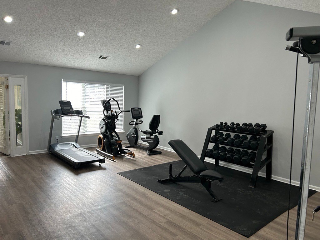 Gym at Willow Bend Apartments, Durham, NC