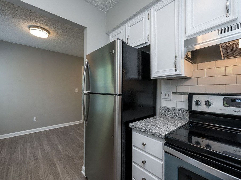 Black Appliances at Willow Bend Apartments, Durham, NC, 27707