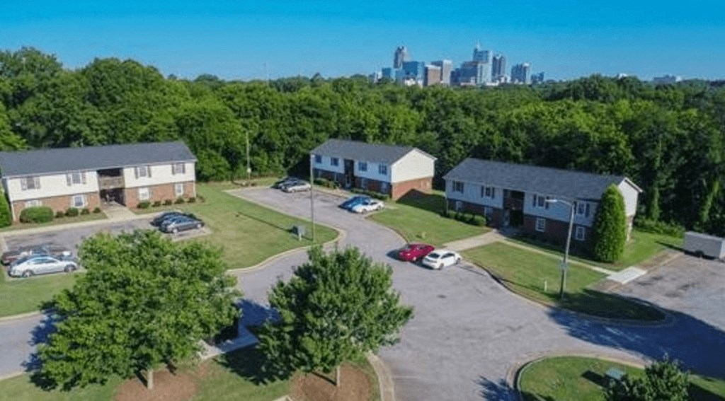 Aerial View at Trails Corner Apartments, North Carolina