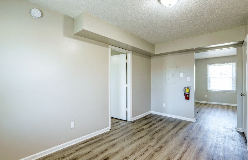 Unfurnished Living Area at Trails Corner Apartments, North Carolina