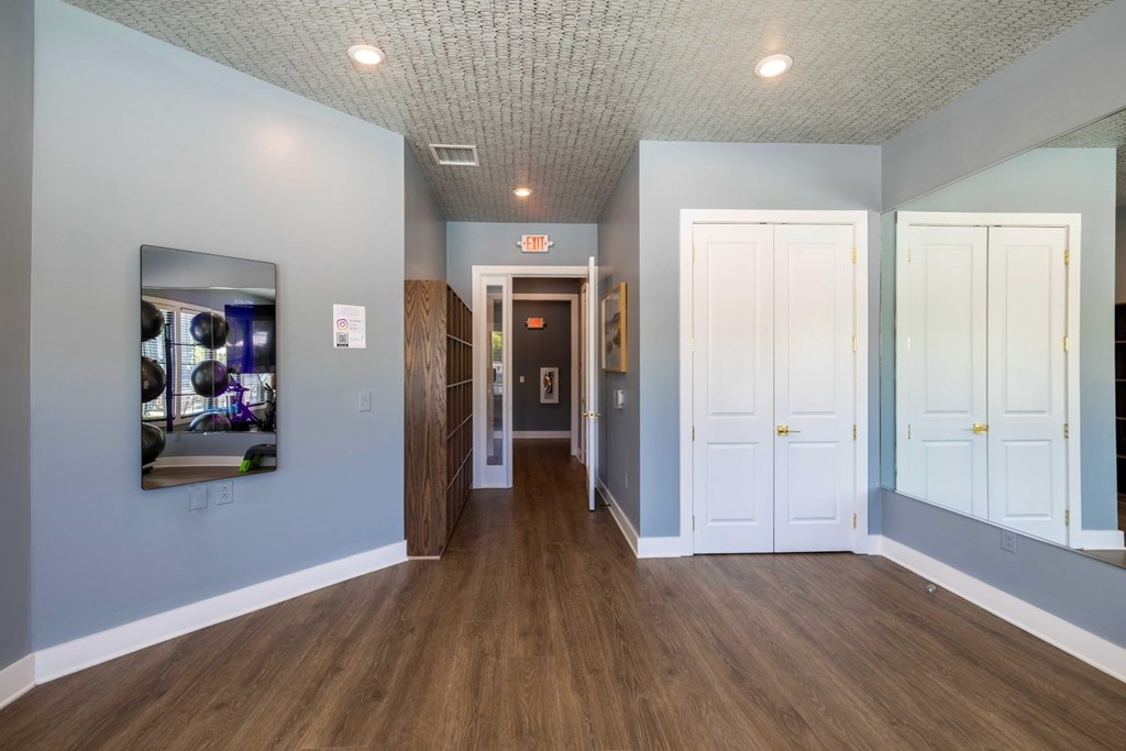 Hallway at Evolve at Parkway Apartment Homes, Concord, NC